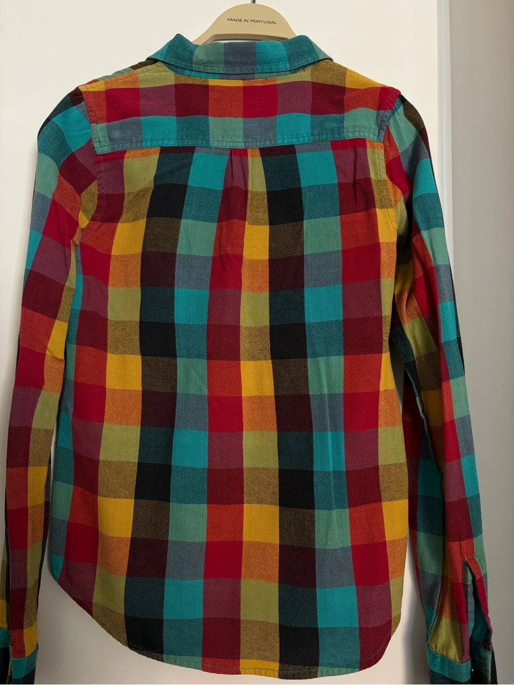Stussy vibrant plaid
